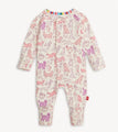 pink its a paw-ty modal grow with me convertible coverall