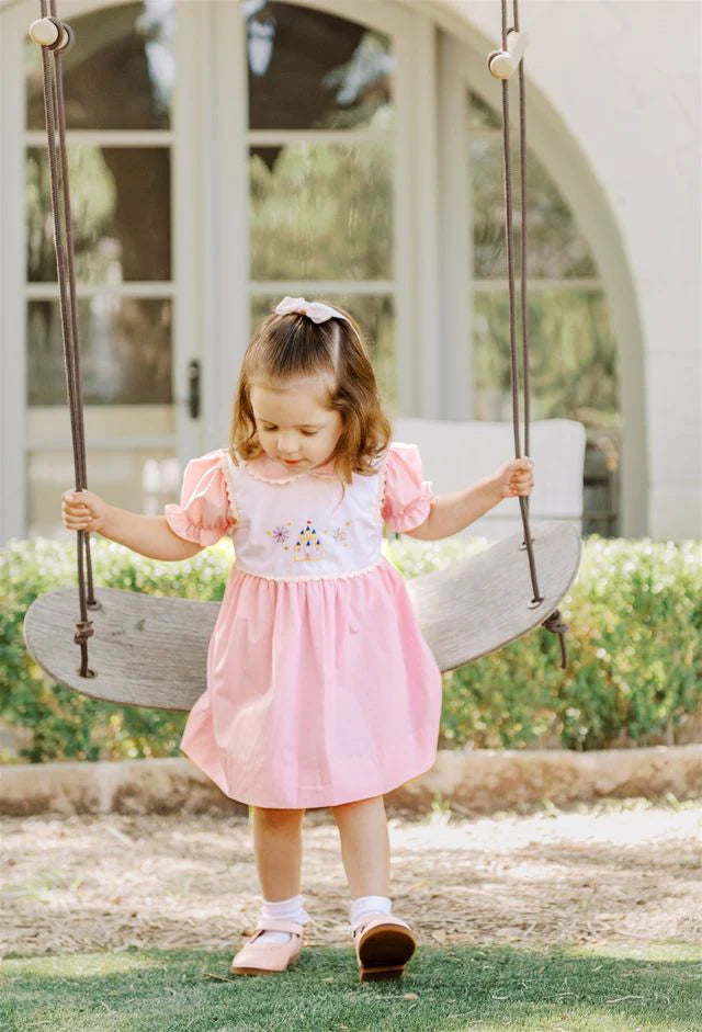 enchanted castle midi dress pink Enchanted castle dress 6