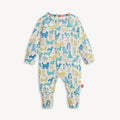 blue its a paw-ty modal grow with me convertible coverall