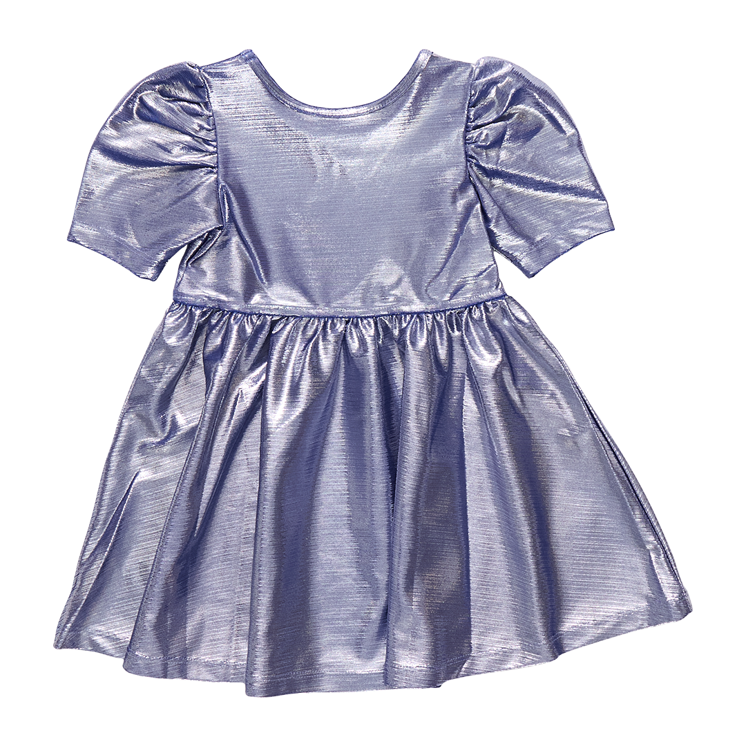 Girls Lame Laurie Dress | royal blue Lame | 8Y Girls Lame Laurie Dress | royal blue Lame | 8Y