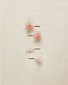 Pom Pom Pins | Blush / Lipstick