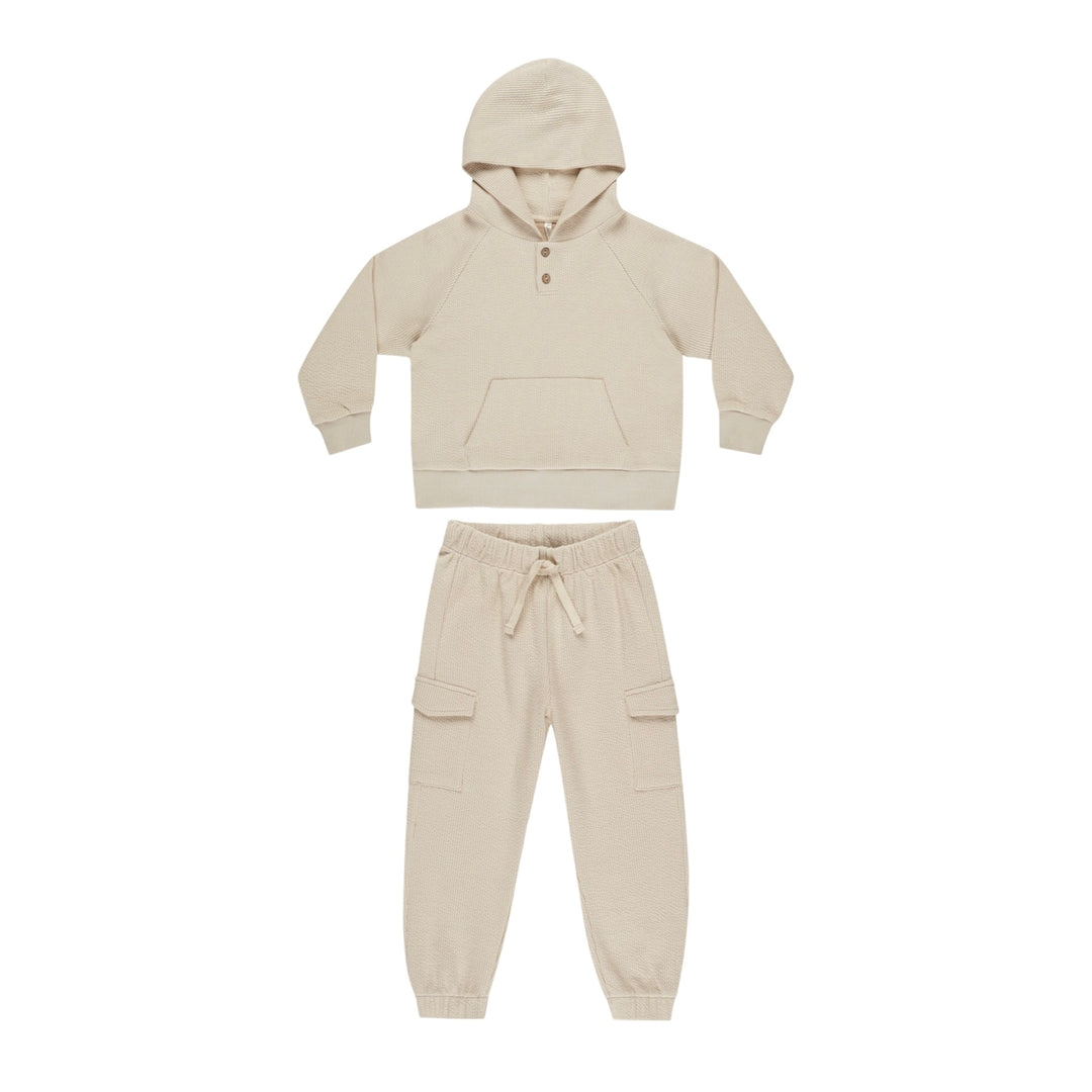 Stone hoodie and jogger set hotsell