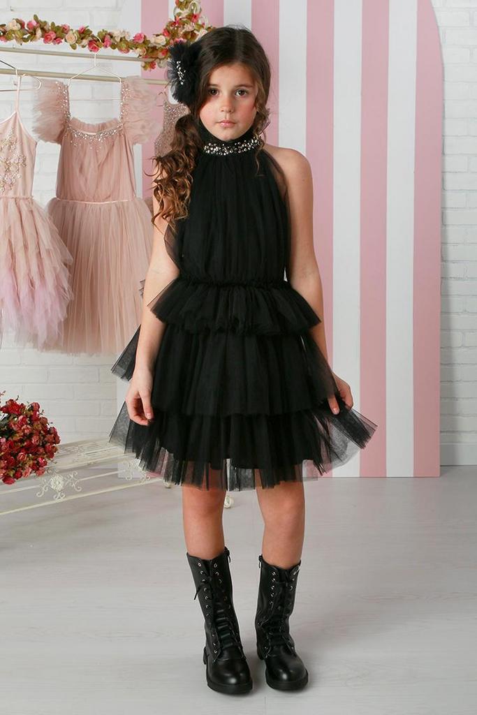 Bibiy DELPHINE TULLE DRESS ブラック DELPHINE TULLE DRESS ブラック Bibiy DELPHINE TULLE DRESS 【公式通販】