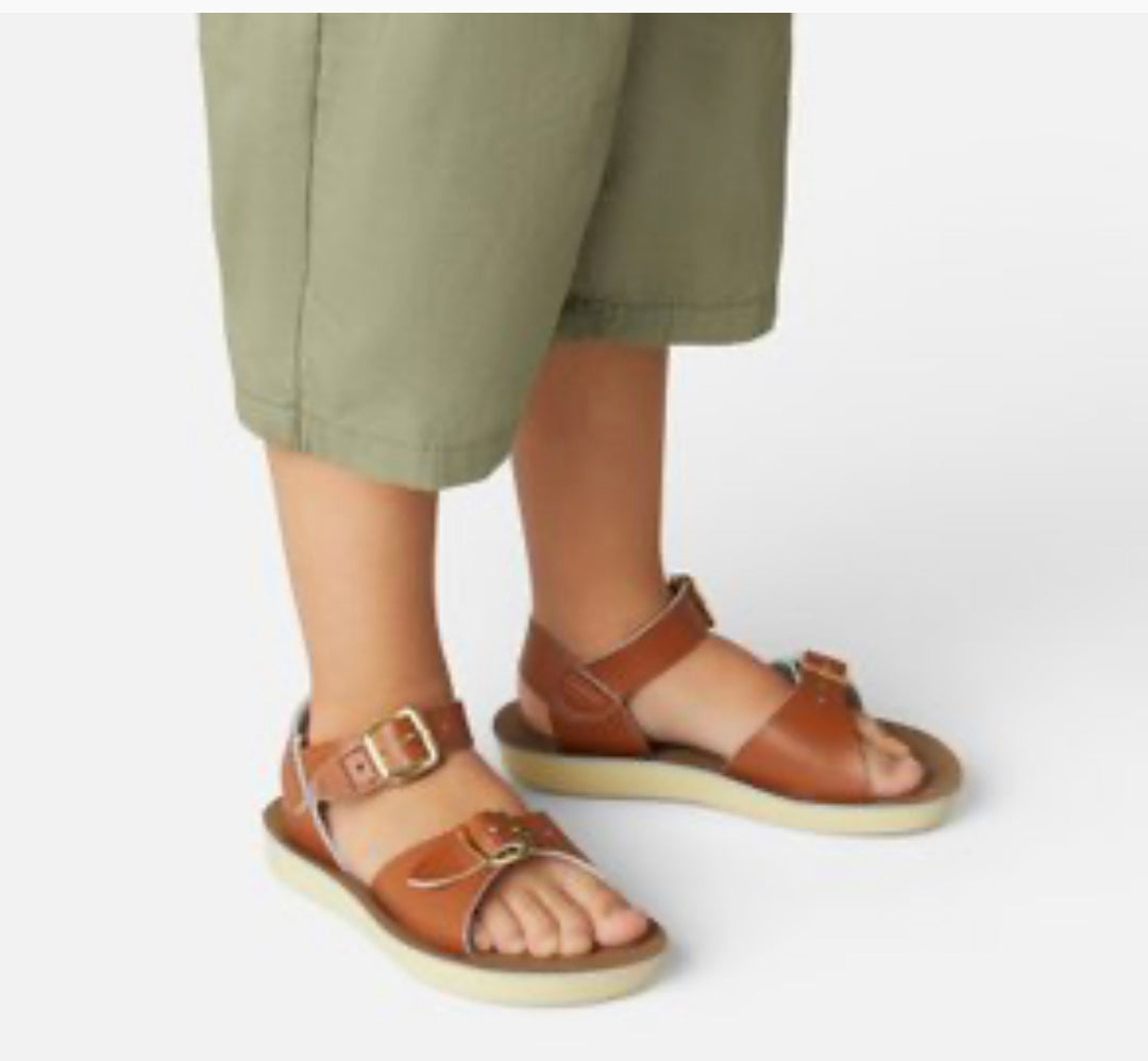 Sun-San Surfer H&L Velcro Sandals Style# 1705v Tan –