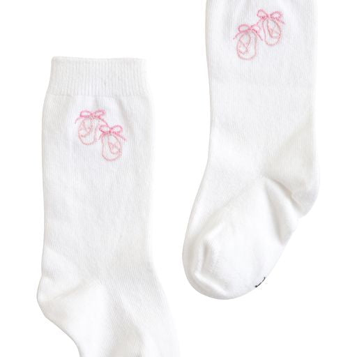 Little English Knee High Socks Ballet Shoes